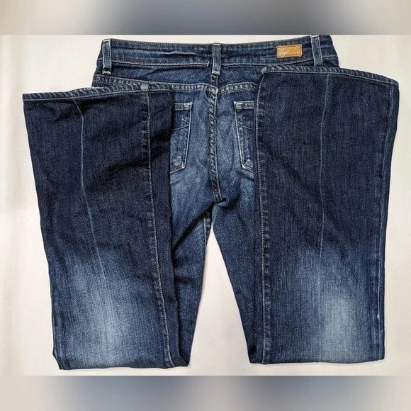 Moving Sale! Paige Brigitte Laurel Canyon Mid-Rise Wide Leg Jeans Size 29 - Picture 3 of 6